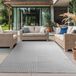 Ayyildiz Tapis d'extérieur et de terrasse Argent 240x340 cm