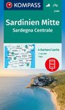 KOMPASS Sardinia Central 4-Set D/I 1:50.000