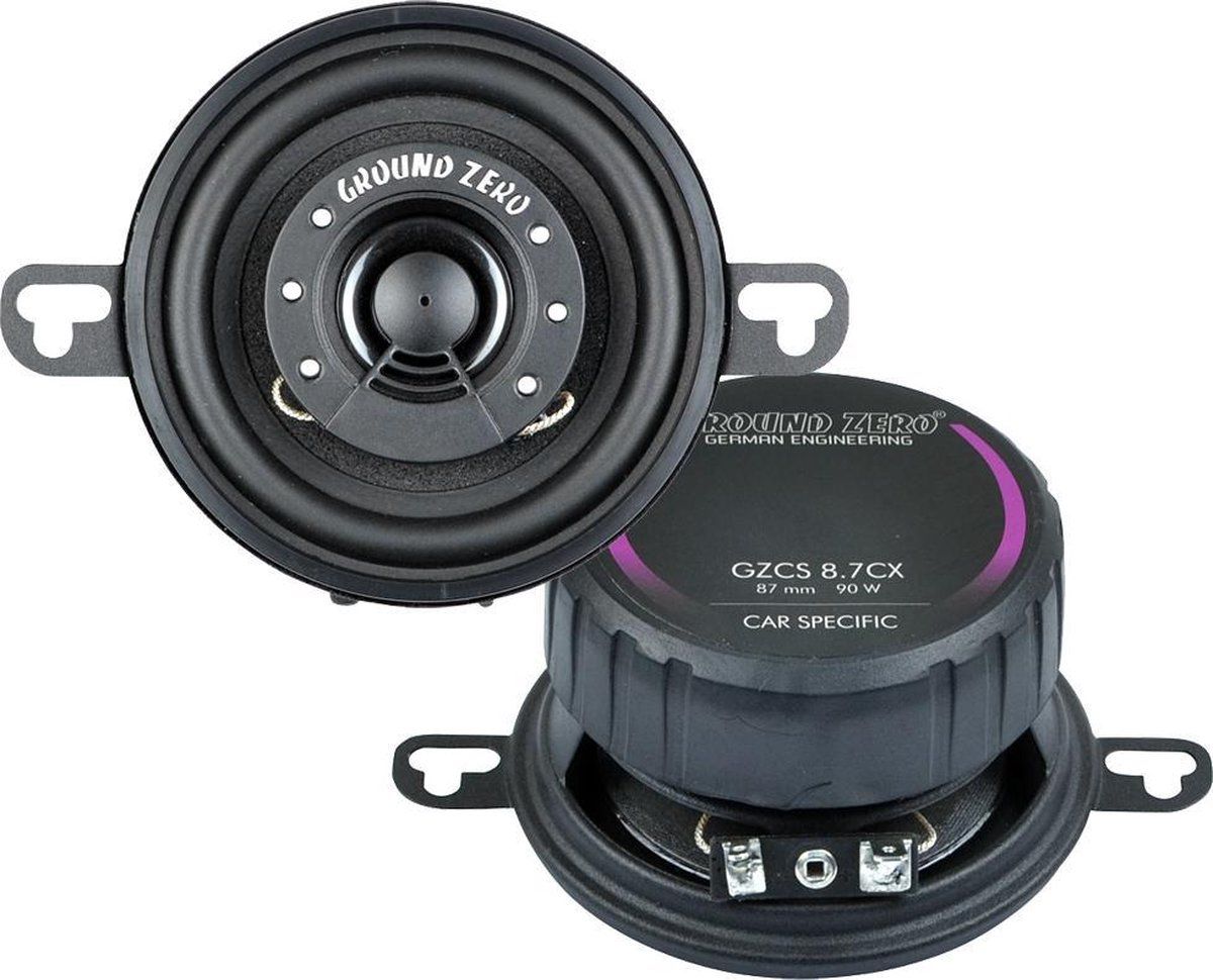 セラム　8箱　kayo Ground Zero GZCS-8.7CX - 8.7cm Coaxial Speakers - 90W kopen