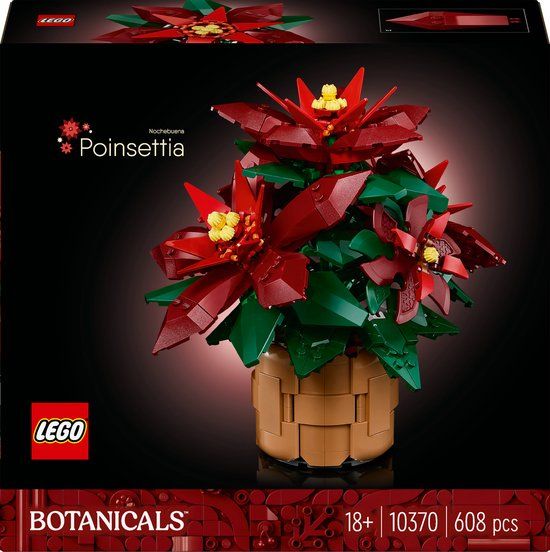 LEGO Icons Kerstster Poinsettia - 10370