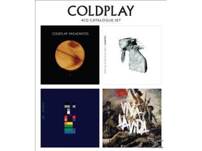 Coldplay 4 CD Catalogue Set