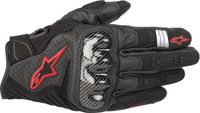 Alpinestars SMX 1 Air V2 Motorfiets handschoenen - Zwart/Rood