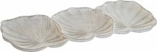 DKD Home Decor Snackdienblad Hars Beige 35 x 14 x 2 cm