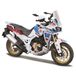 Bburago 1:18 Honda Africa Twin Adventure, Wit, Klein