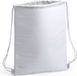 Merkloos / Sans marque Witte koeltas rugzak 32 x 42 cm - 2 stuks