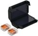 CellPack 407860 EASY-PROTECT/222 Gelbox voor verbindingsklemmen Flexibel: 0.2-4 mm² Massief: 0.2-4 mm² 1 stuk(s) Zwart