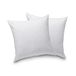 Blanrêve - Set van 2 comfortabele kussens - Synthetische vezels - Wit - 60 x 60 cm, Polyester