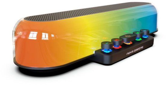 NOVA GAMING Ursae GS205 Gaming Soundbar - RGB LED - Zwart