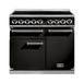 Falcon 1000 Deluxe Range-fornuis Zwart