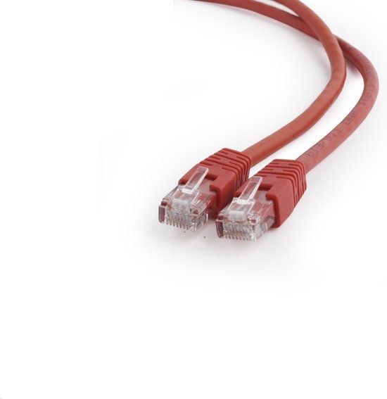 GEMBIRD UTP Category 6 Rigid Network Cable PP6U-3M/R 3 m Red