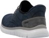 Rieker Knitup-sneakers met veters blauw maat 44
