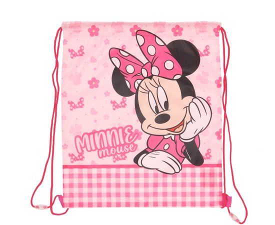 4KidsOnly Minnie Mouse Gymtas - Zwemtas - 40 cm - Roze - Voor Kinderen