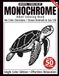 Monochrome Adult Coloring Book: 50 Ocean Animals & Sea Life Silhouettes