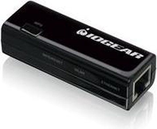 IOGEAR GWU637 - Ethernet-2-WiFi Universal Wireless Adapter - 2.4GHz - Zwart