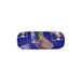 Concorde Brillenkoker/brillen opberghoes Holiday - hard kunststof - blauw - zonnebril hoes