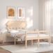 Maison Exclusive - Hoofdeinde pour seniors, 120x200 cm, bois massif