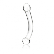 Glas - Curved G-Spot Stimulator Glazen Dildo