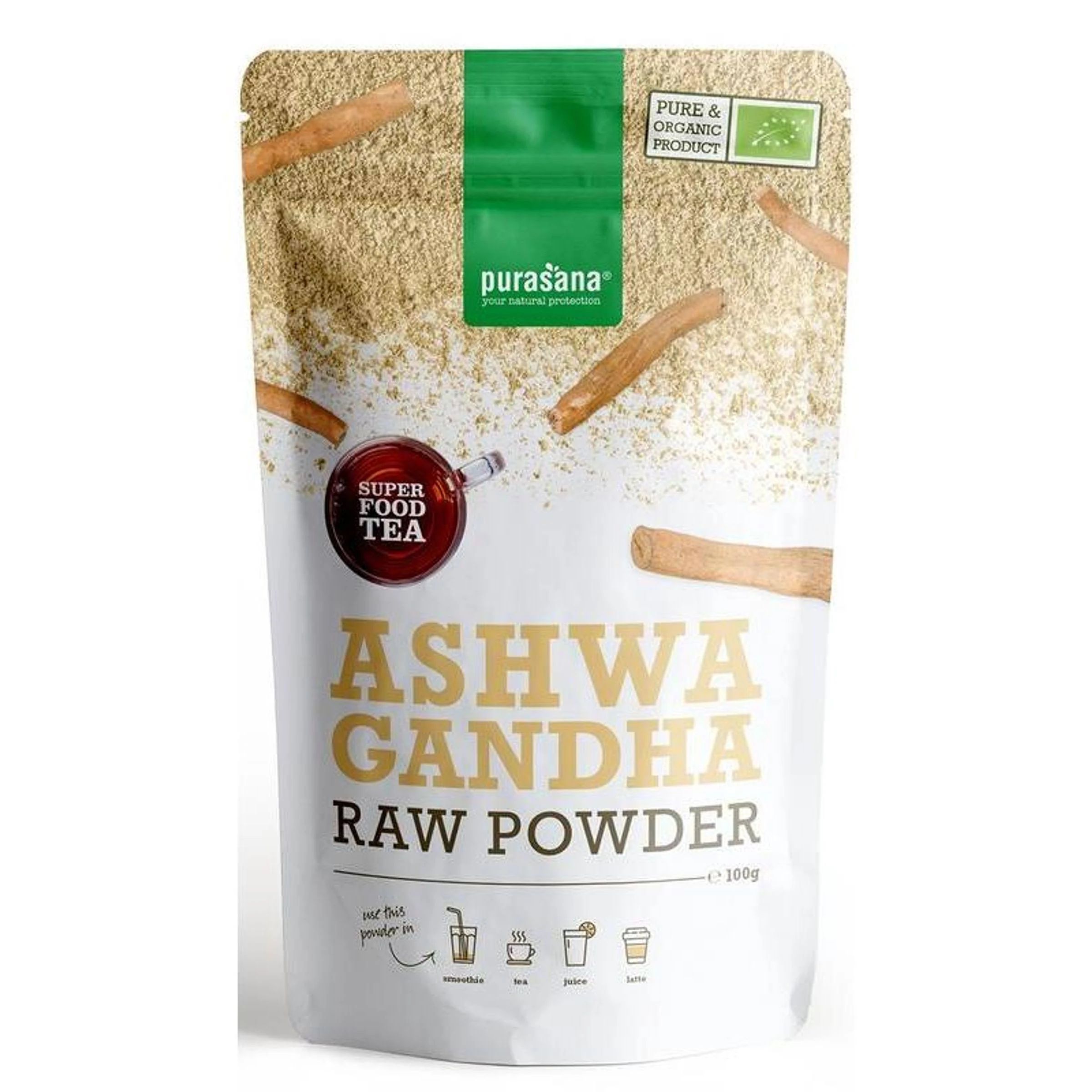 Purasana Ashwagandha Raw Powder