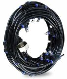 Système de brumisation - Kit de 11 pièces - Tuyau de 10 mètres - Brumisateur d'extérieur - Tuyau d'arrosage avec brumisation