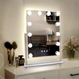 TUREWELL Hollywood make-upspiegel met verlichting