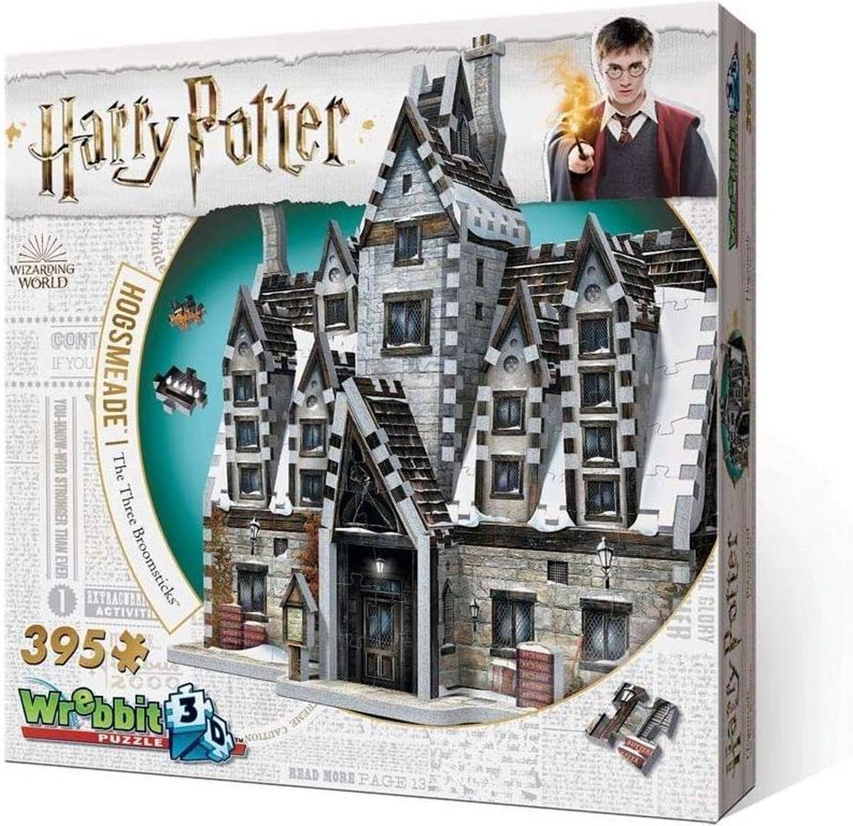 wrebbit Wrebbit 3d Puzzel Harry Potter - The Three Broomsticks (Hogsmeade)