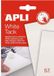 APLI Witte zelfklevende pasta 57 g