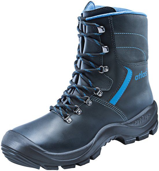 Atlas Veiligheidsschoenen Duo Soft 905 S3 Zwart Leer Rubber Maat 42
