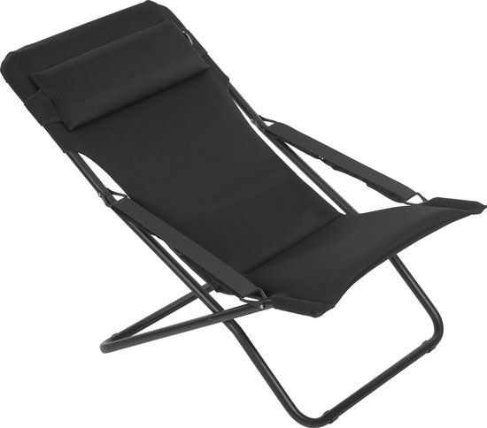 Lafuma Transabed Air Comfort - Loungestoel - Verstelbaar - Inklapbaar - Acier