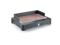 Severin PG 8565 - Elektrische Tafelgrill - 2200W - Zwart/RVS