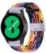 By Qubix Qubix - Braided Nylon Bandje voor Huawei Watch 5 (42mm) - Multicolor Summer