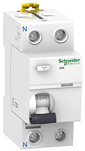 SCHNEIDER ELECTRIC A9R60240 AC, aardlekschakelaar, 30 mA, 2-polig, AC, 40 A