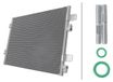 HELLA Condenseur de climatisation sans déshydrateur, adapté entre autres pour RENAULT LOGAN