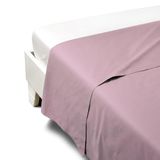 Caleffi Percalle blad boven, percal, roze, tweepersoonsbed, 1003503