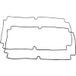 Hammond Electronics 1554XGASKET Joint Silicone Noir (l x l x h) 300 x 200 x 3 mm 1 set(s)
