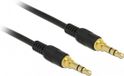 DeLOCK - Câble audio - 0,5 m - Noir