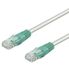 Alcasa U/UTP Cat6 1m netwerkkabel Grijs
