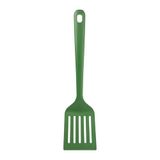 Grunwerg Greenworks bakspaan met gleuven, gerecycled PET, 34,5 cm, groen