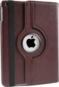 iPad Hoes 360 ° Draaibaar - Bruin - Apple iPad 9.7 inch 2017 - Book Case