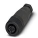 Phoenix Contact 1662298 M12 Kabel-connector Zwart