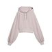 PUMA Essentials Cropped hoodie met ballonmouwen voor dames L, Misty Pink