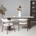 DÉJA Living Eettafel Chela - Rechthoek Walnoot Keramisch - 200x90x75cm