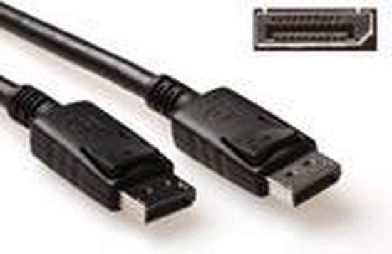 3m DisplayPort Kabel M/M - Zwart