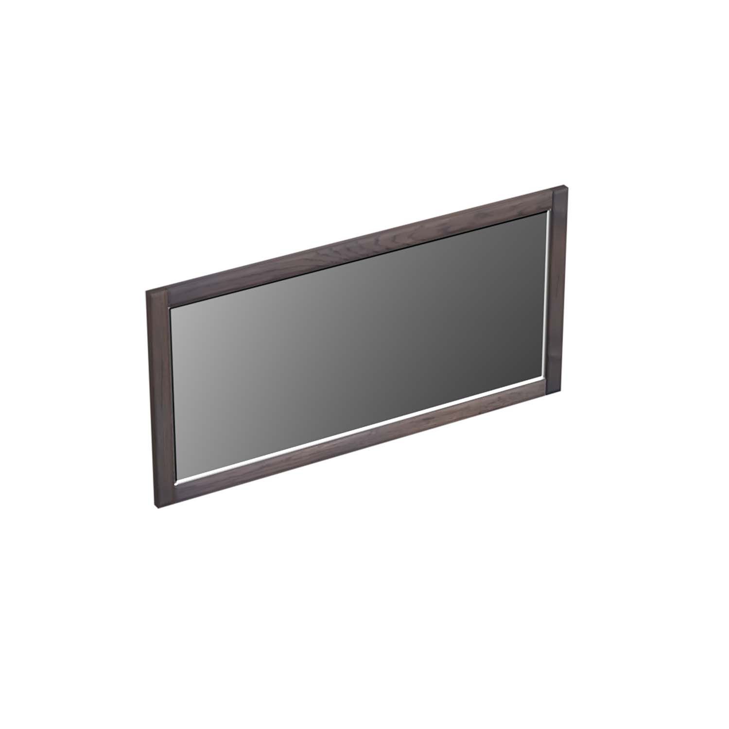 Forzalaqua Spiegel gela 100x2x50 cm eiken charcoal