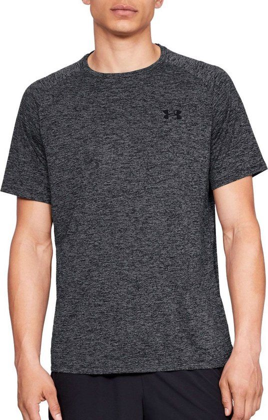 Under Armour UA Tech 2.0 SS Tee-BLK Heren Sportshirt - Zwart
