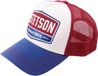 Stetson Retro Trucker Cap Gasoline Rot Blau
