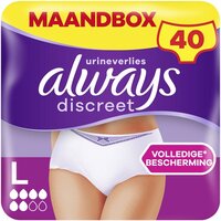 Always Discreet Incontinentiebroekjes - Normal L - 40 stuks
