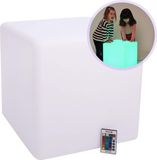 TickiT Sensorische lichtkubus met kleur | XL Nachtlamp Kinderkamer | 40 x 40 x 40 cm