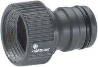 Gardena 2801-20 Hose Connector - Black - 3/4" - 1 Outlet