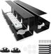 Bol Kits de bornes de connexion pratiques pour une gestion efficace des câbles - boîte de gestion des câbles à clips pour bureau - Fini le désordre de câbles