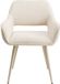 Kare Design Stoel met armleuningen San Francisco creme